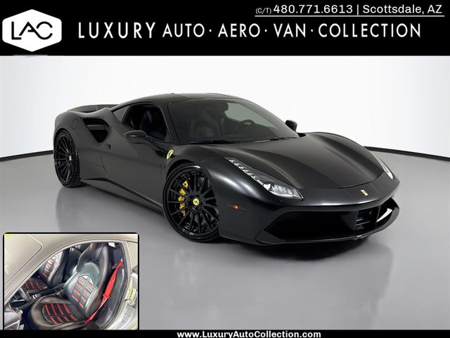 2017 Ferrari 488 GTB | Matte Black Wrap | Forgiato Wheels 