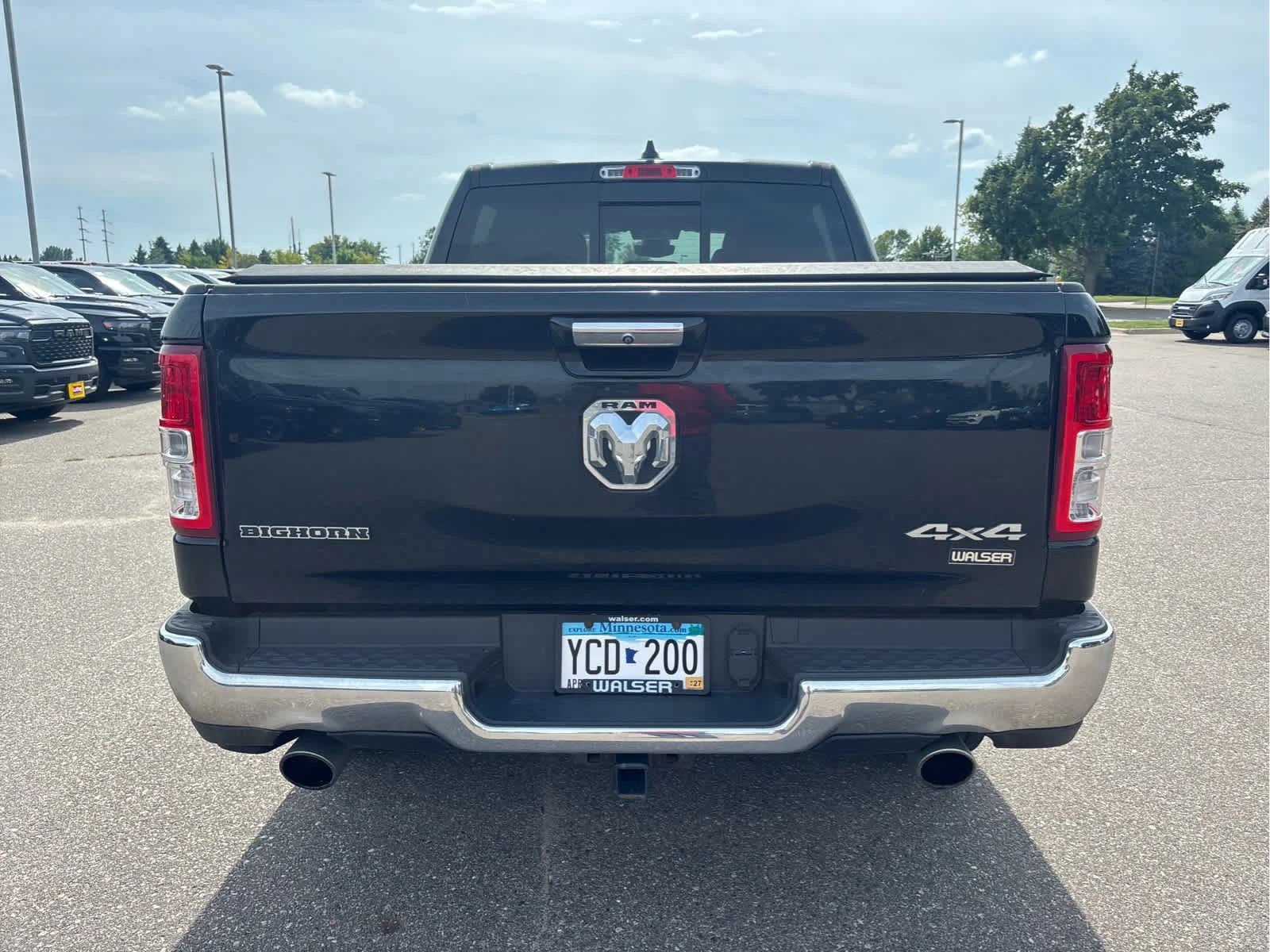 Used 2019 Diamond Black Crystal Pearlcoat Ram Big Horn/Lone Star image 3