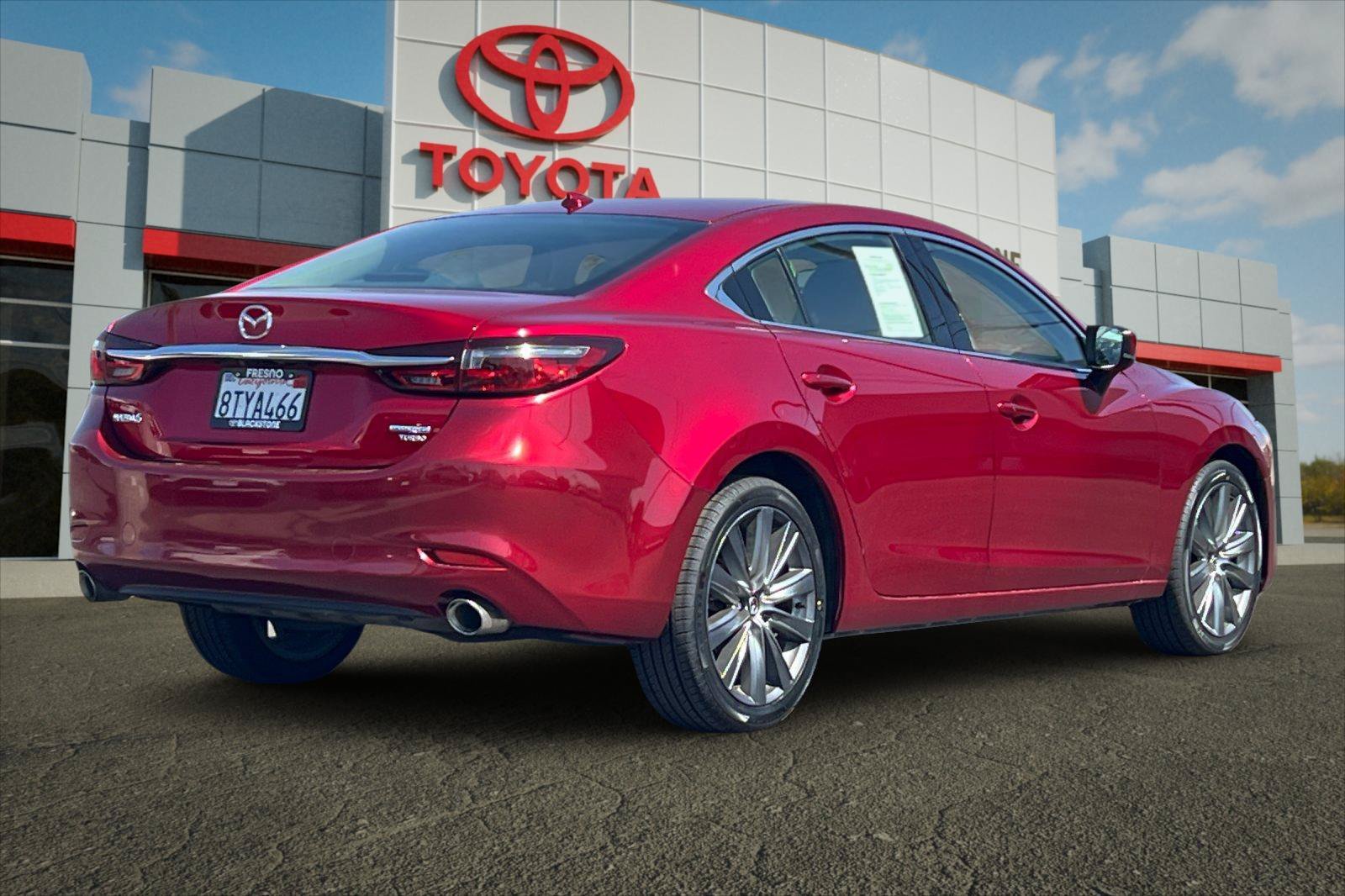 Used 2021 Soul Red Crystal Metallic Mazda Grand Touring image 3
