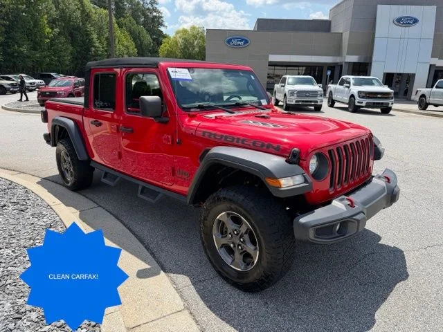 Used 2020 Red Jeep Rubicon image 2
