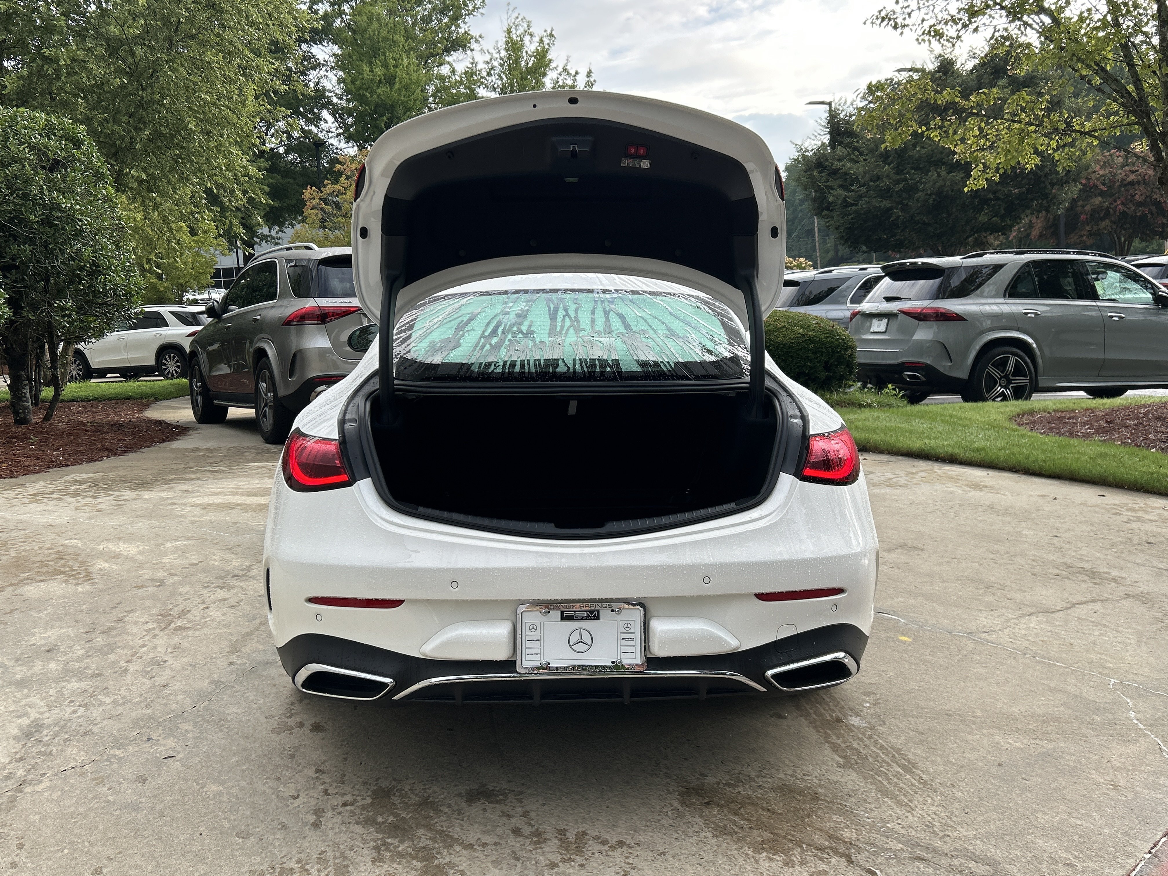 Certified Used 2025 Polar White Mercedes-Benz CLE 300 4MATIC® Coupe image 9
