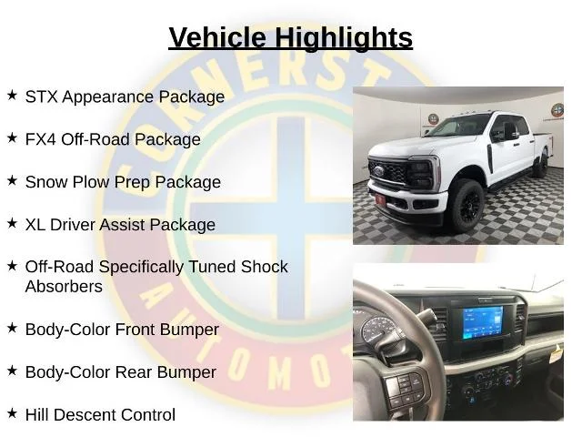 New 2026 Oxford White Ford F-350® XL image 2