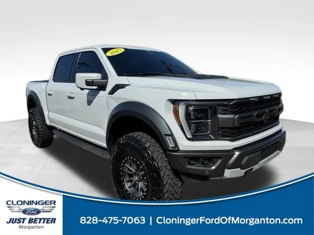 Used 2023 White Ford Raptor image 1
