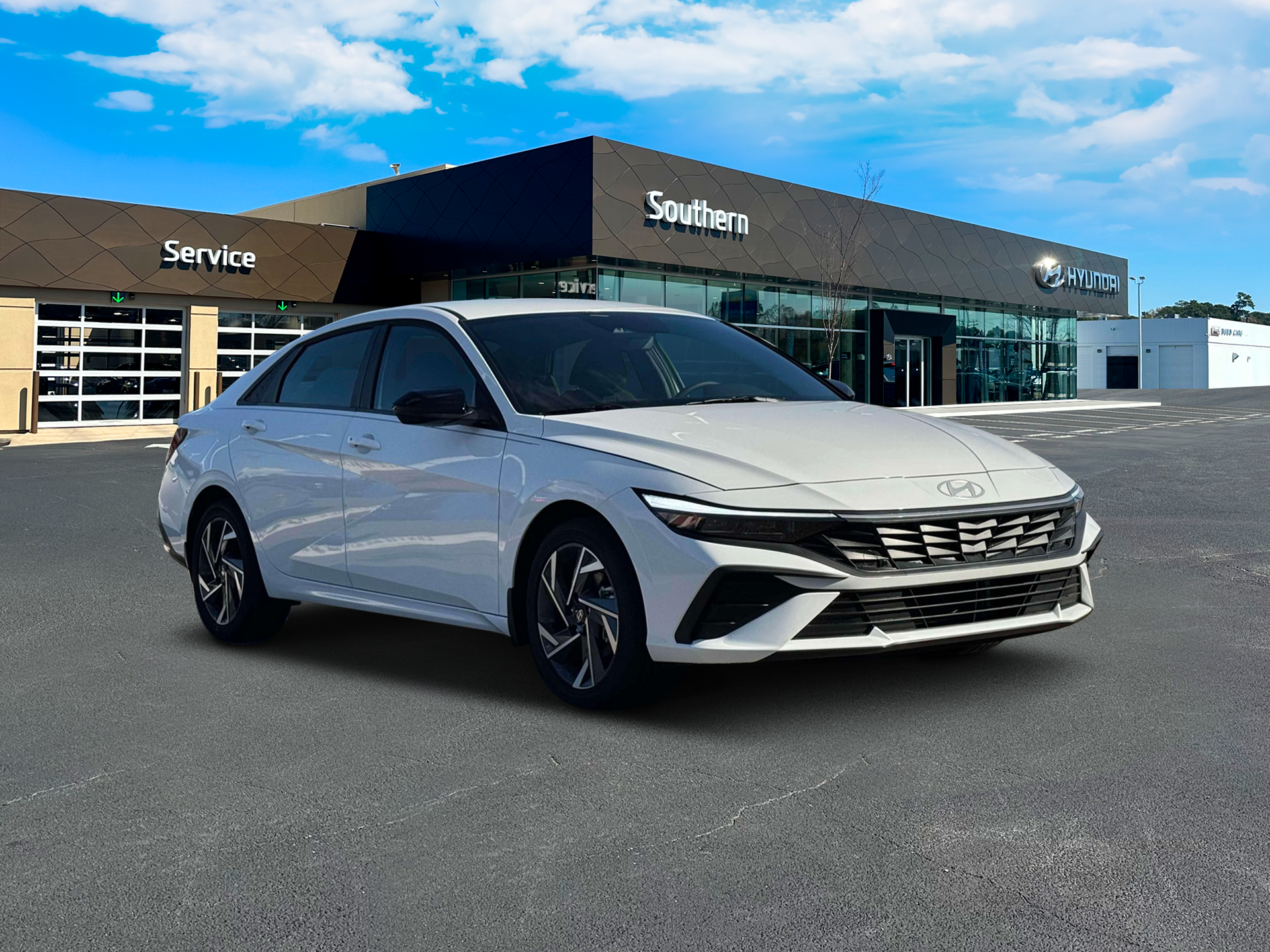 New 2025 White Hyundai SEL Sport image 11