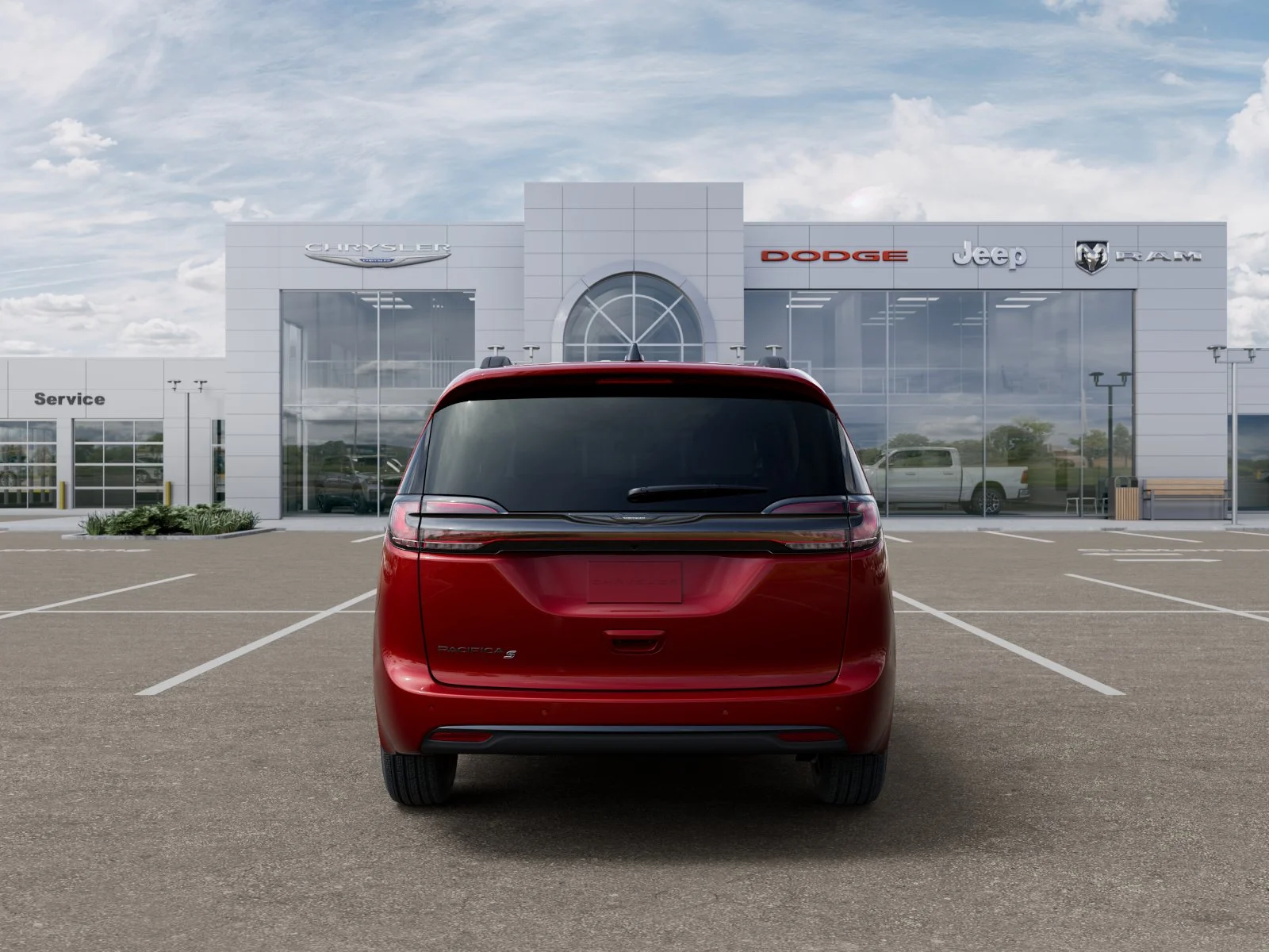 New 2026 Red Hot Pearl-Coat Exterior Paint Chrysler Select image 36