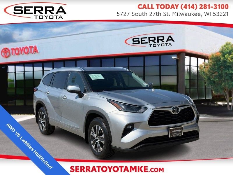 Used 2021 Celestial Silver Metallic Toyota XLE image 1