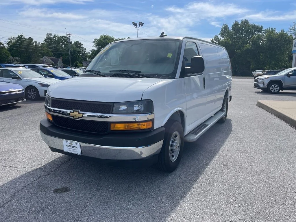Certified Used 2024 Summit White Chevrolet Work Van image 3