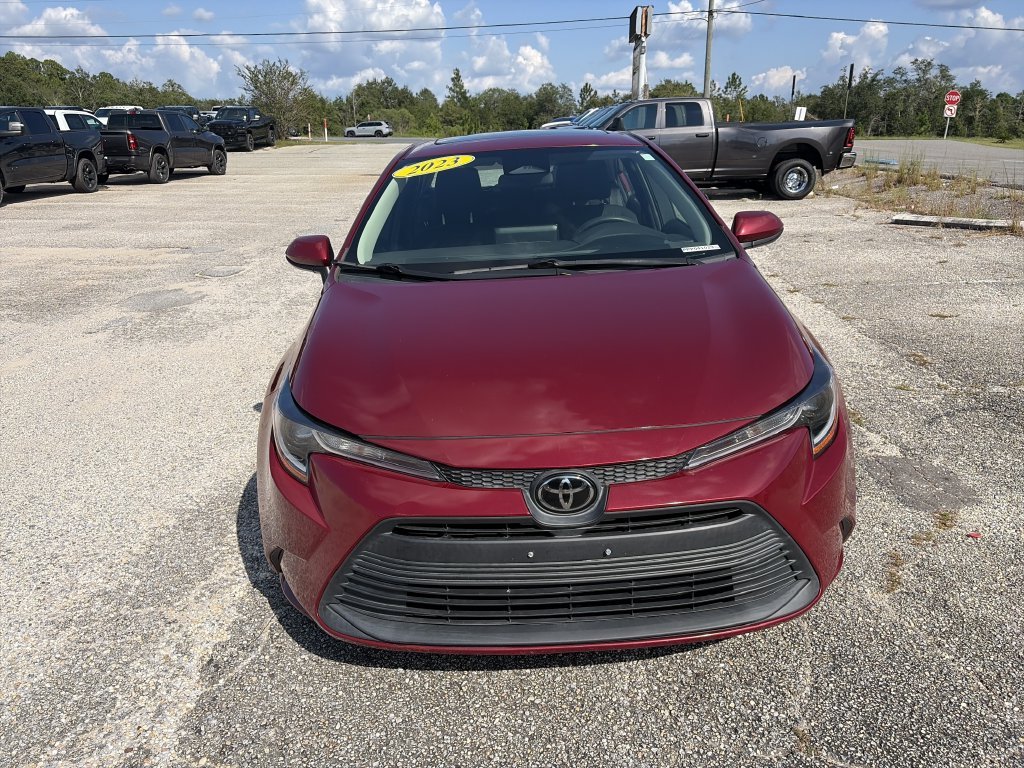 Used 2023 Red Toyota LE image 9