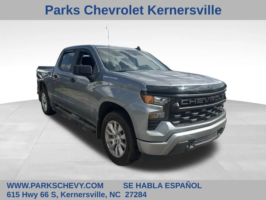 Used 2023 STERLING GRAY METALLIC Chevrolet Custom image 1