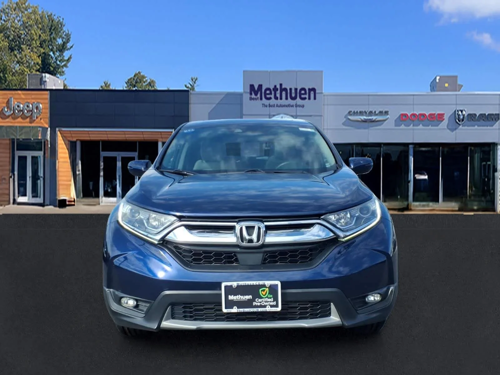 Used 2019 Obsidian Blue Pearl Honda EX image 10