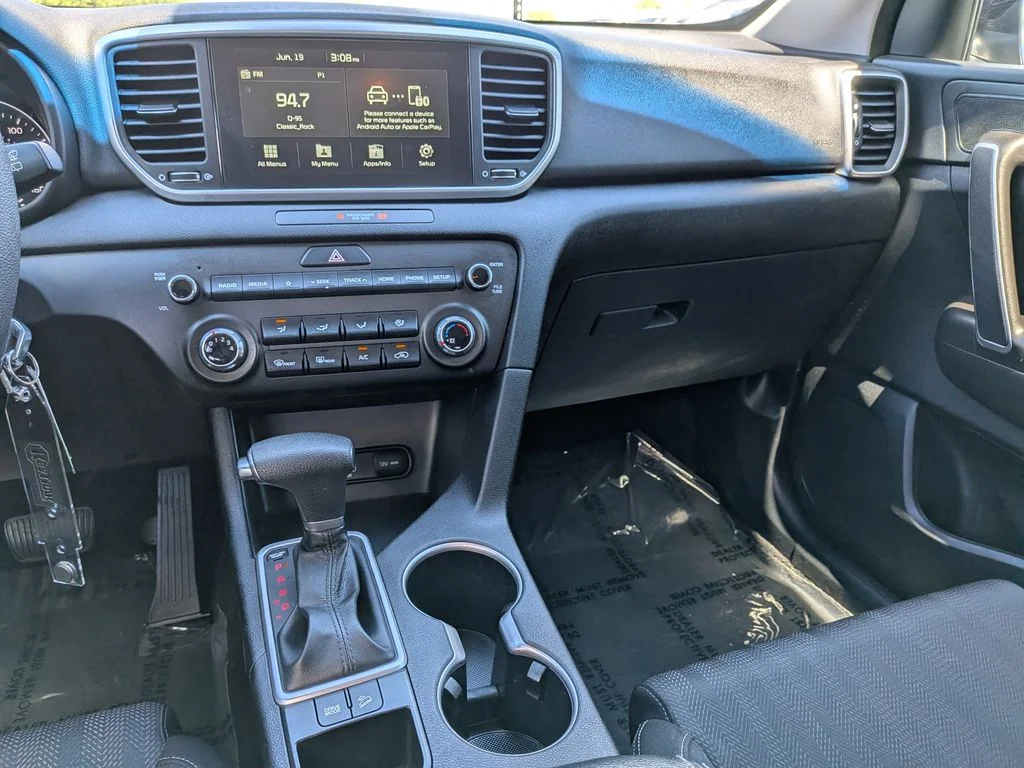Used 2021 Blue Kia LX image 10