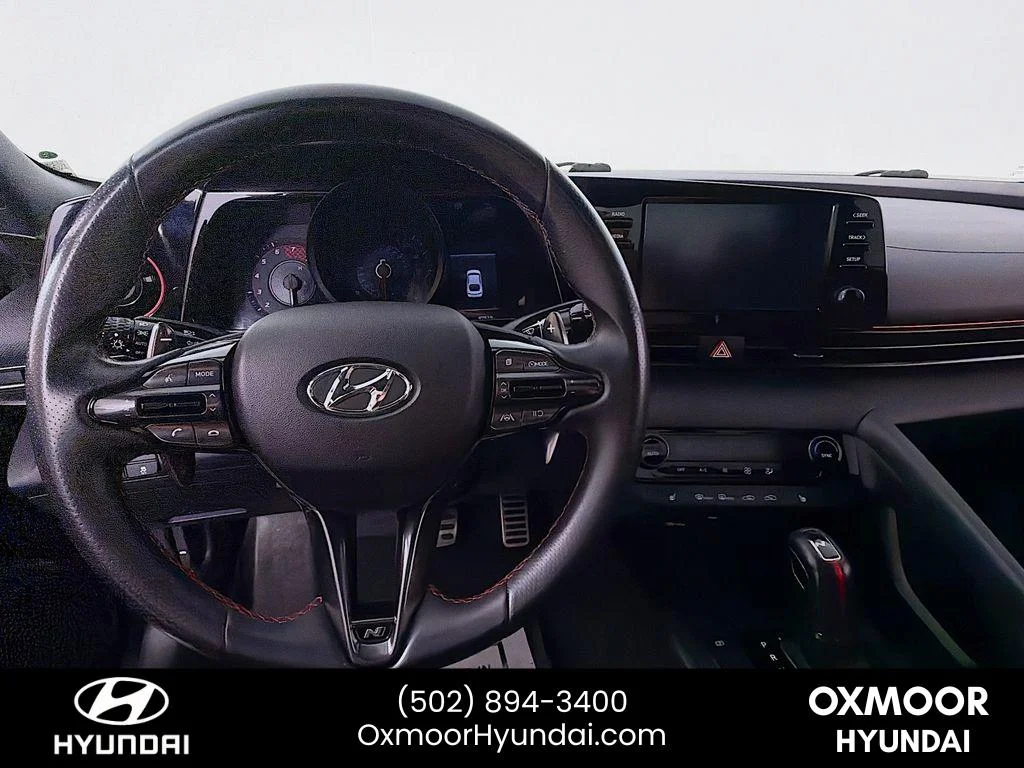 Used 2021 Scarlet Red Pearl Hyundai N Line image 11