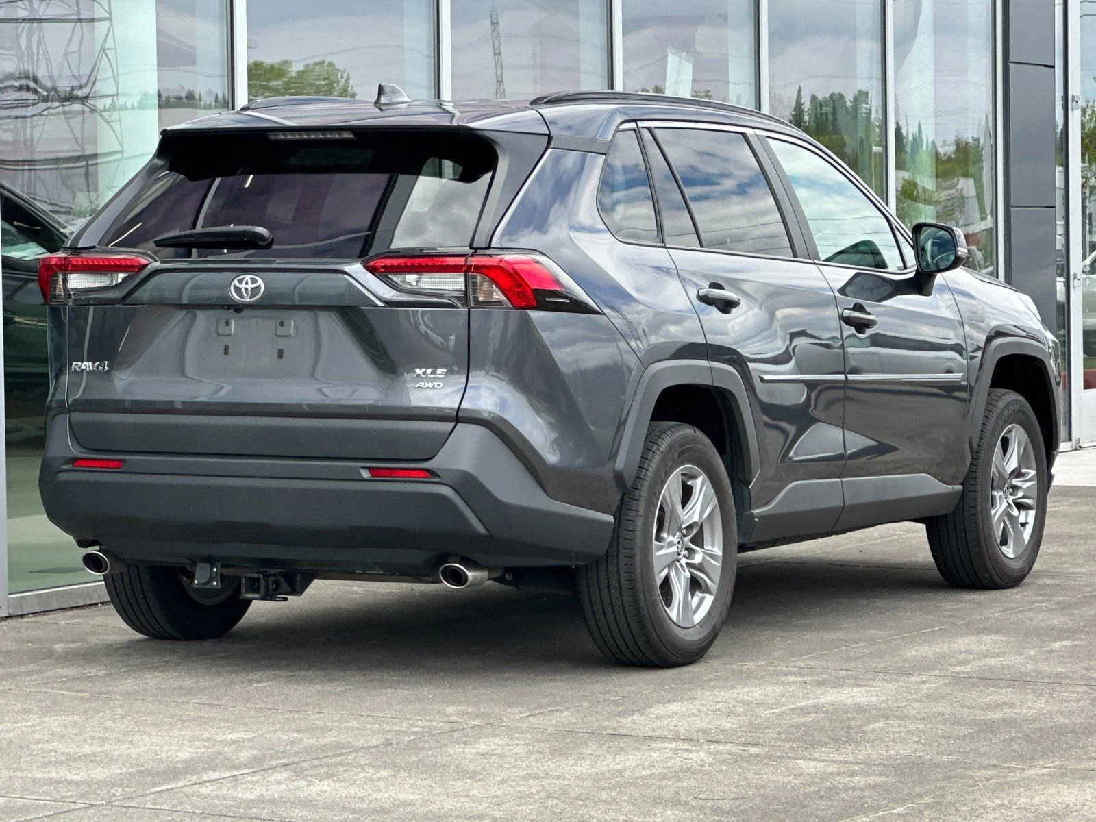 Used 2024 Magnetic Gray Metallic Toyota XLE image 3
