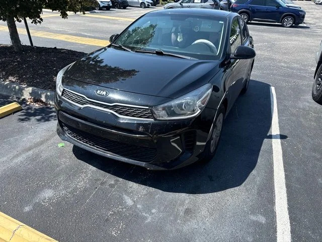 Used 2020 Black Kia LX image 1