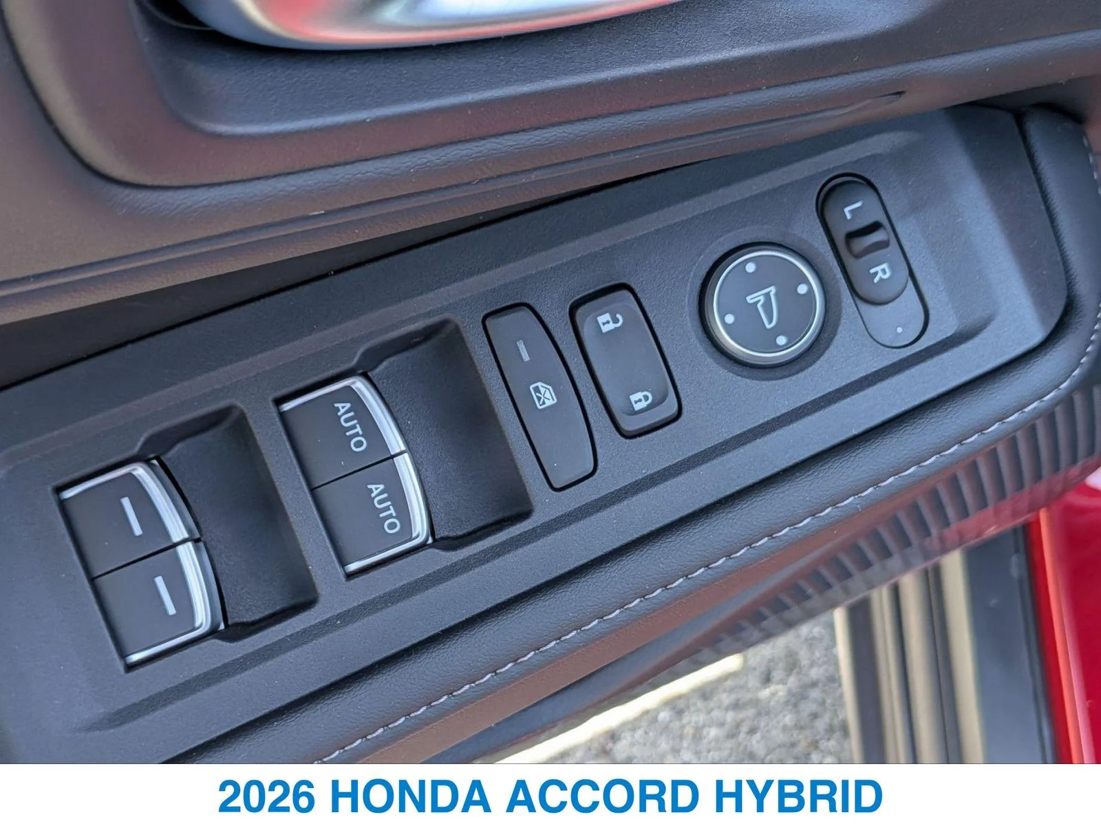 New 2026 Radiant Red Metallic Honda Sport Hybrid image 13