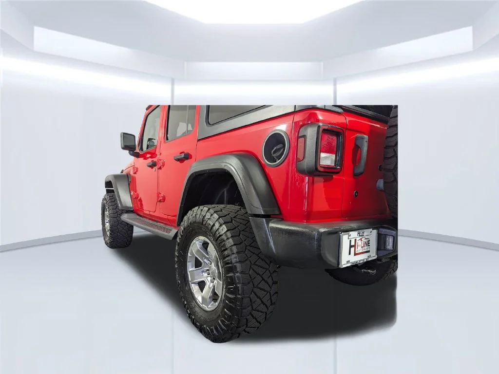 Certified Used 2020 Red Jeep Unlimited Sport S image 57