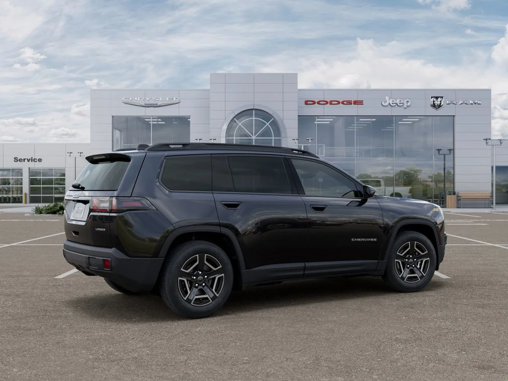 New 2026 Diamond Black Crystal Pearl-Coat Exterior Paint Jeep Laredo image 4