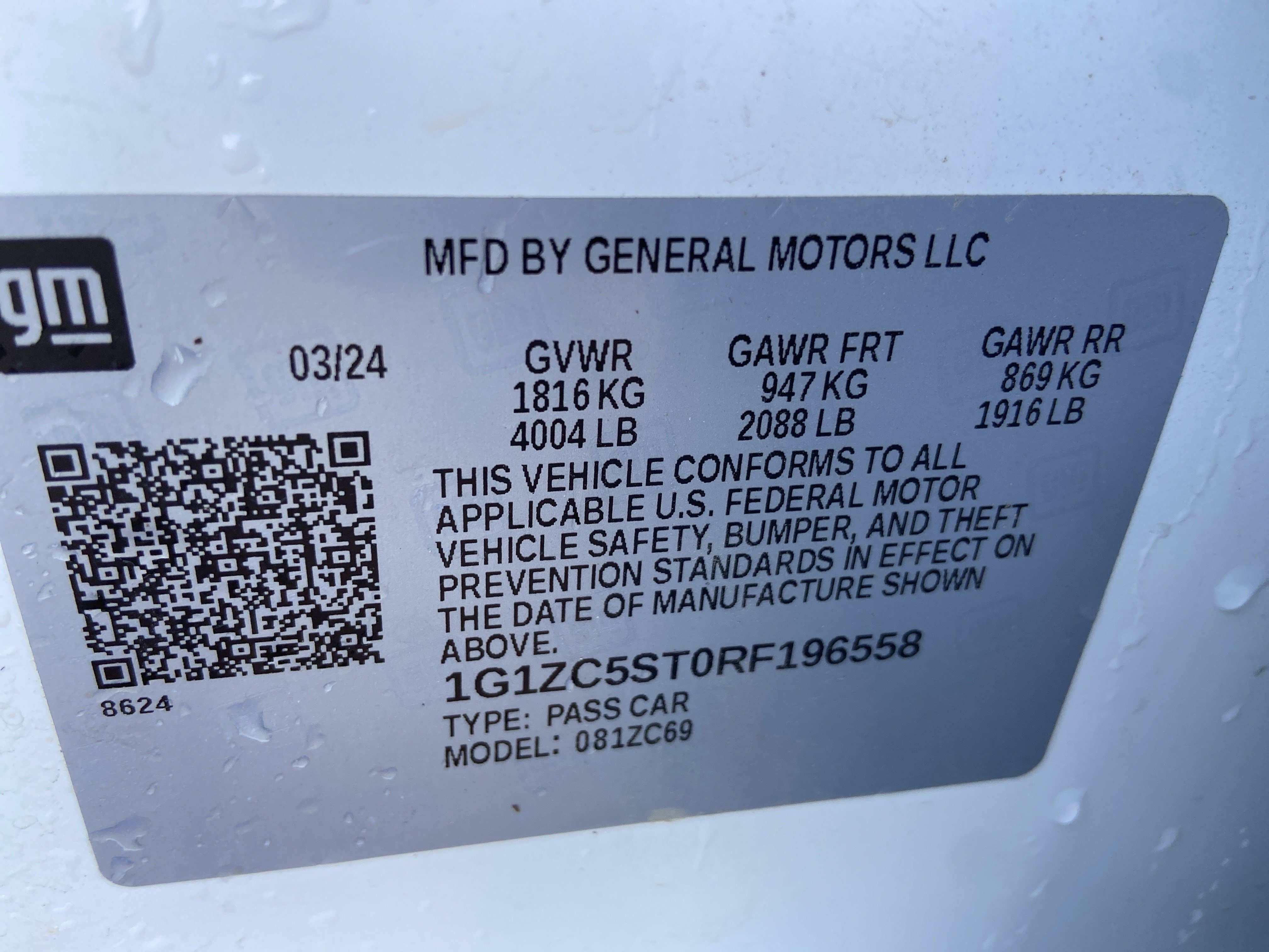 Used 2024 Summit White Chevrolet LS image 33