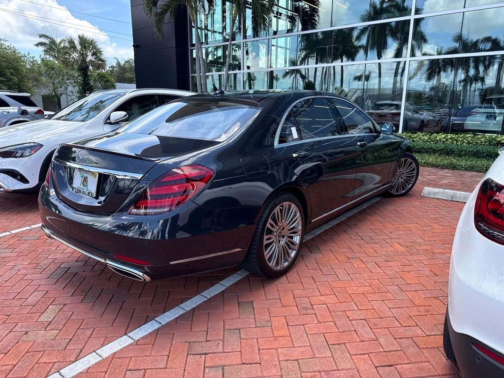 Certified Used 2020 Blue Mercedes-Benz S 560 image 7