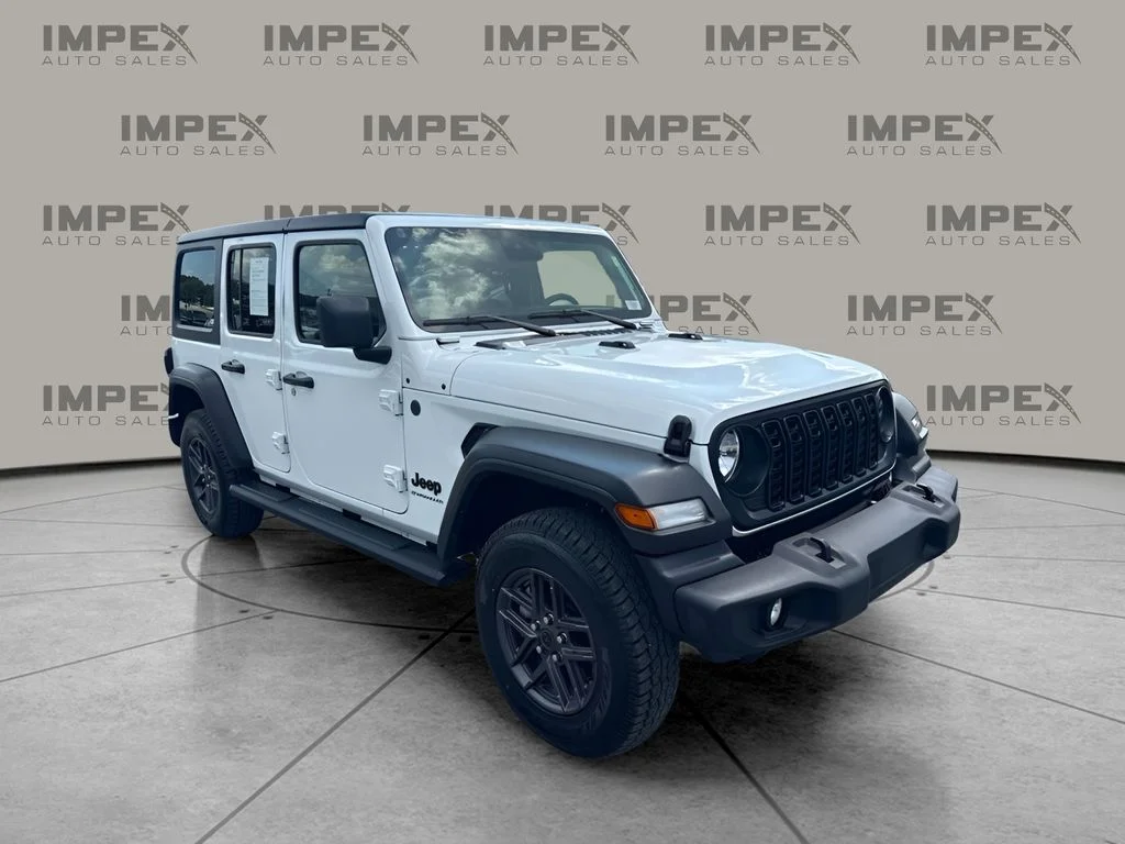 Used 2025 White Jeep Sport S image 7
