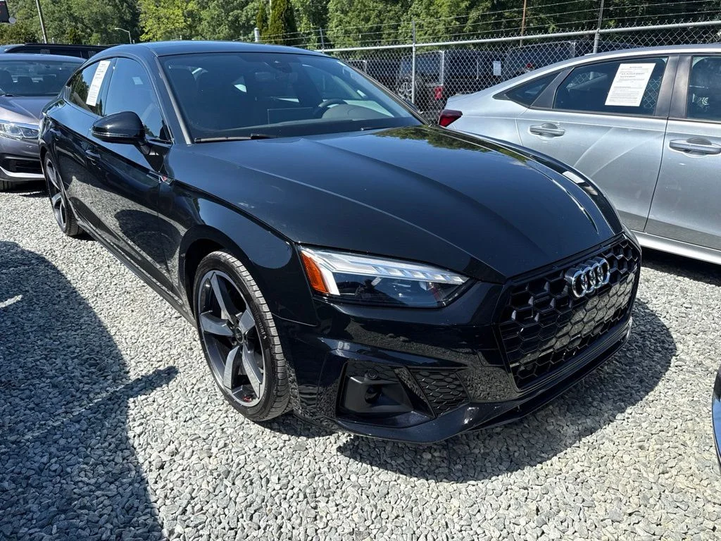 Used 2025 Black Audi 45 S line Premium Plus image 2