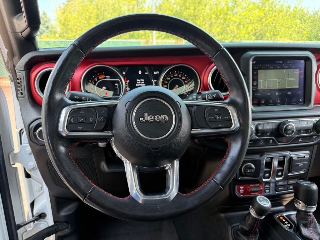 Used 2023 Bright White Clearcoat Jeep Rubicon image 11