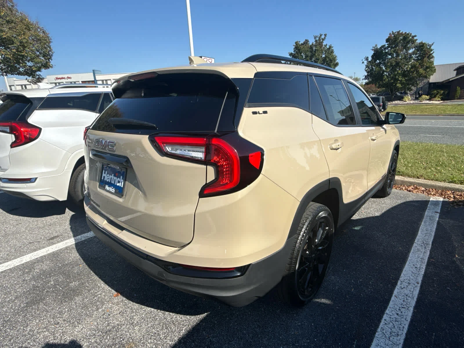 Certified Used 2023 Desert Sand Metallic GMC SLE image 4
