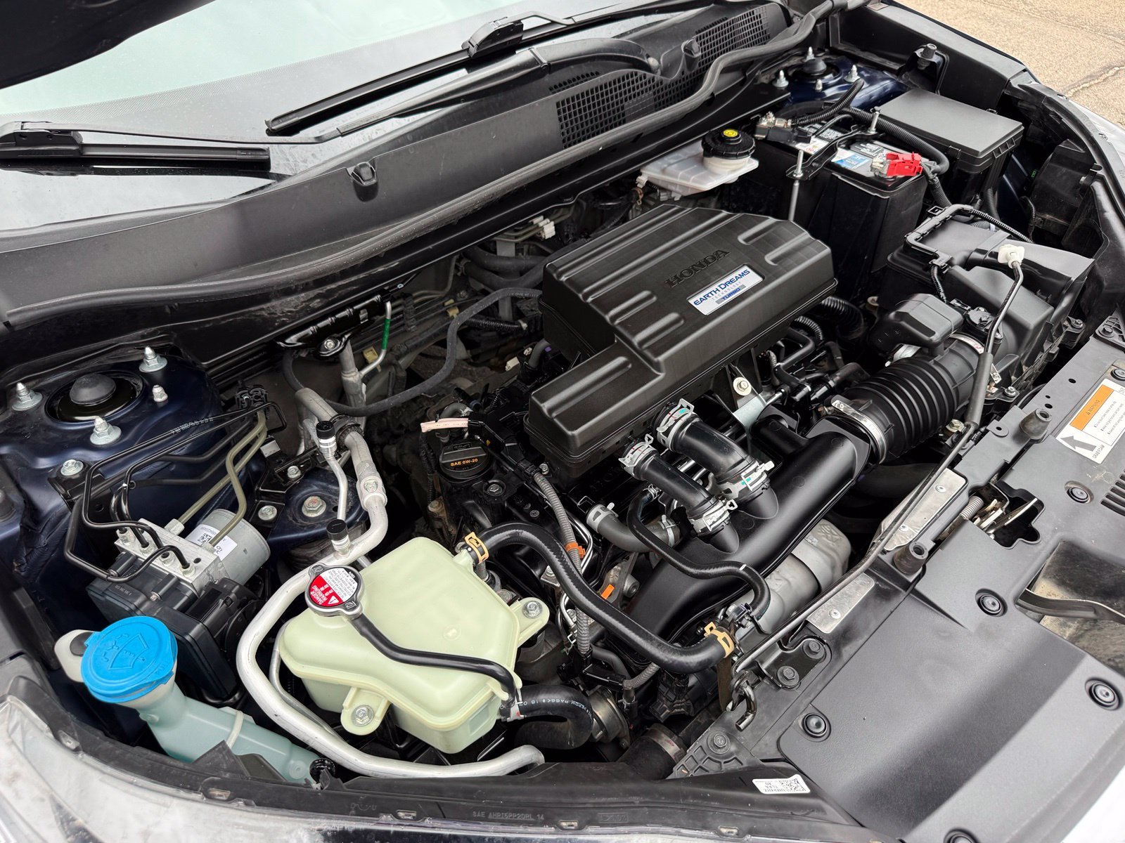Used 2018 Obsidian Blue Pearl Honda EX image 41