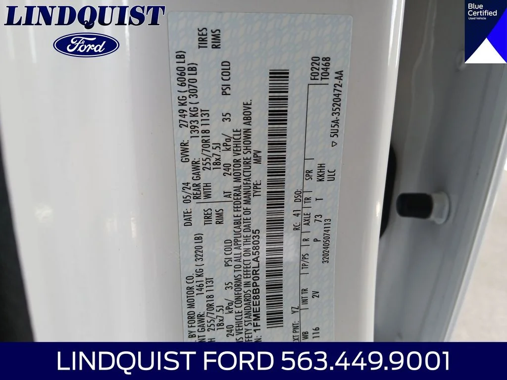 Certified Used 2024 Oxford White Ford Outer Banks image 24