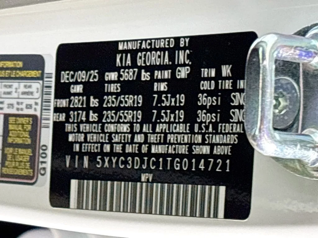 New 2026 Glacial White Pearl Kia WIND image 25