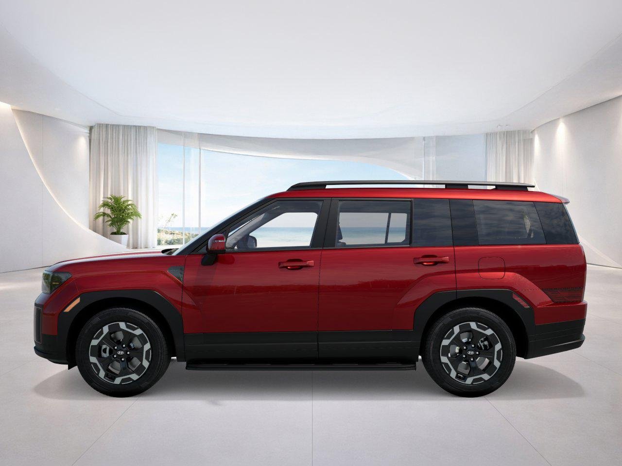 New 2027 Red Hyundai SEL AWD image 3