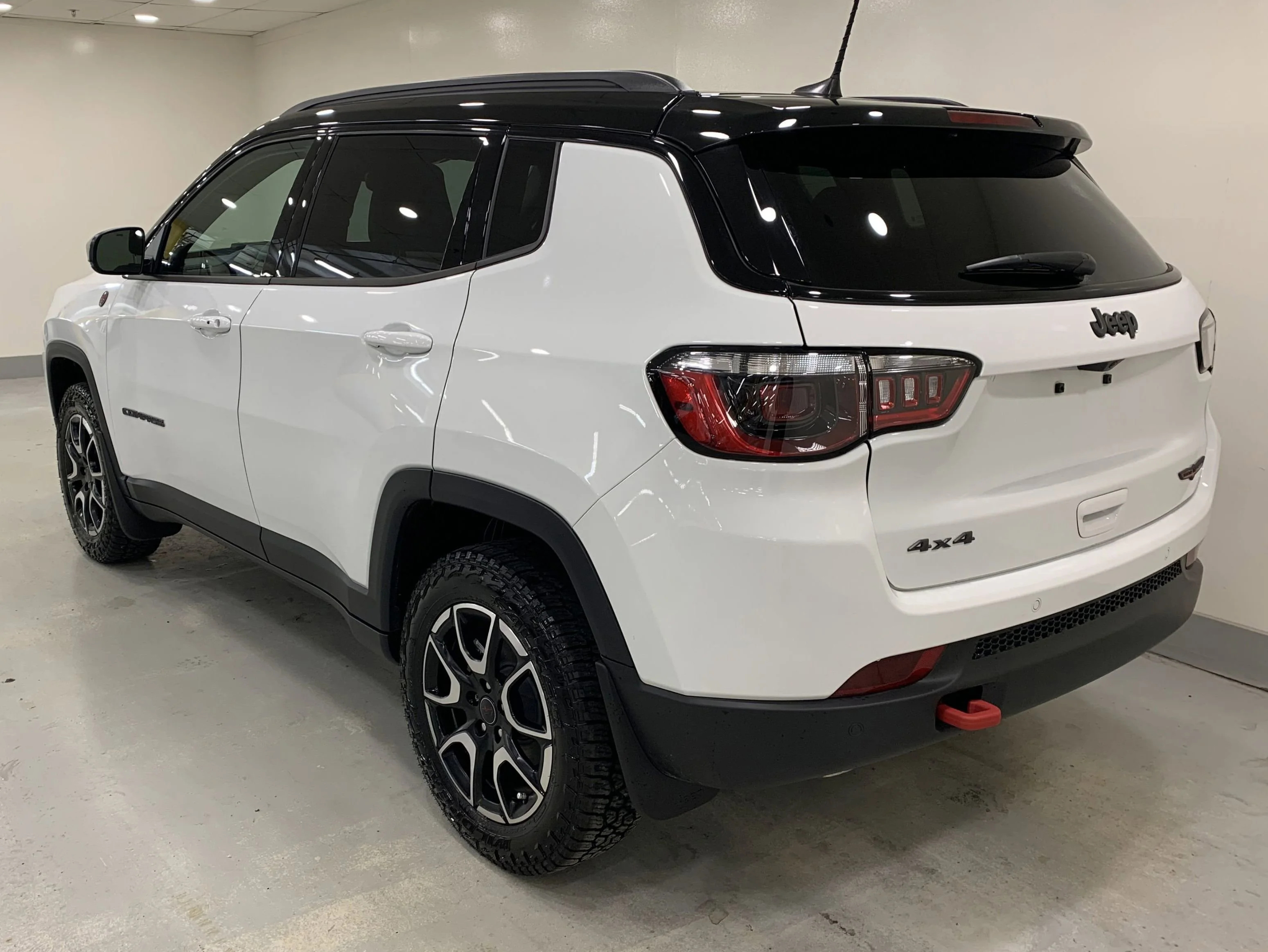 New 2026 Bright White Jeep Trailhawk image 3