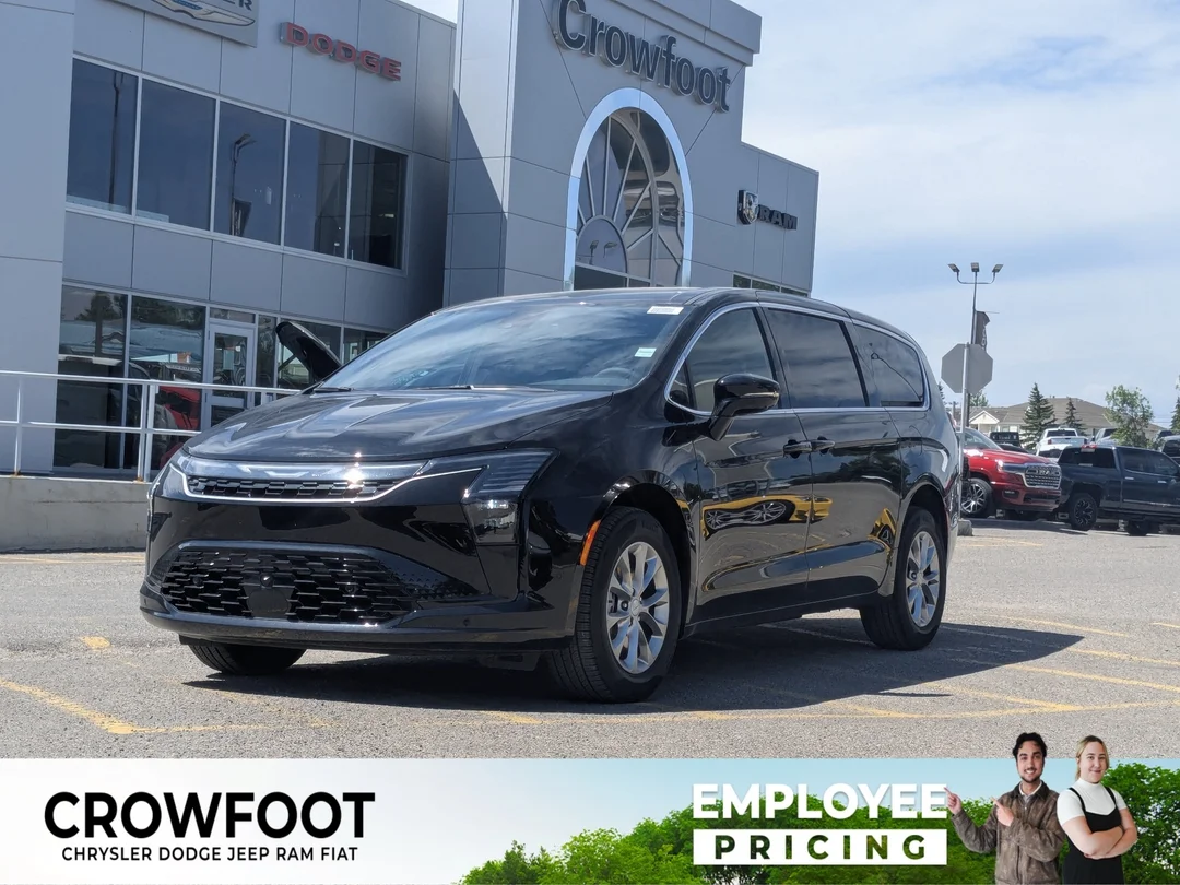 New 2027 Black Chrysler Select - - AWD - Safety Sphere Pkg - Stow n Go Seating - Heated Seats - Remote Start & More! image 1