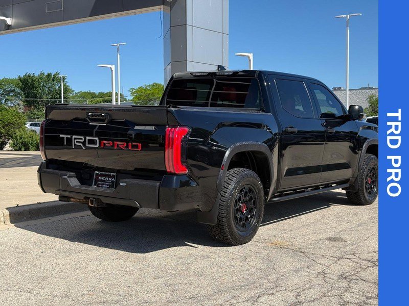 Used 2024 Midnight Black Metallic Toyota TRD Pro image 3