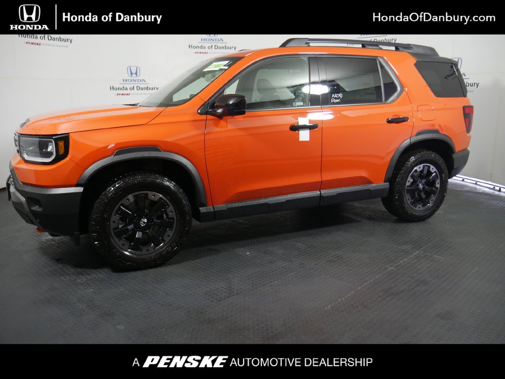New 2027 Sunset Orange Honda TrailSport Elite image 1