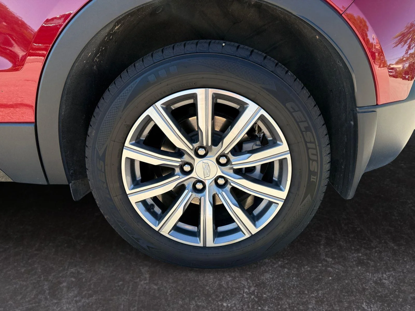 Used 2023 Radiant Red Tintcoat Cadillac AWD Sport image 29