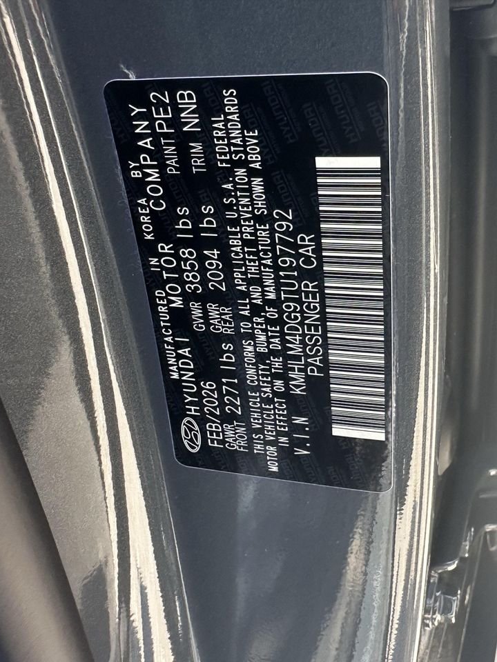 New 2026 Ecotronic Gray Hyundai SEL Sport image 30