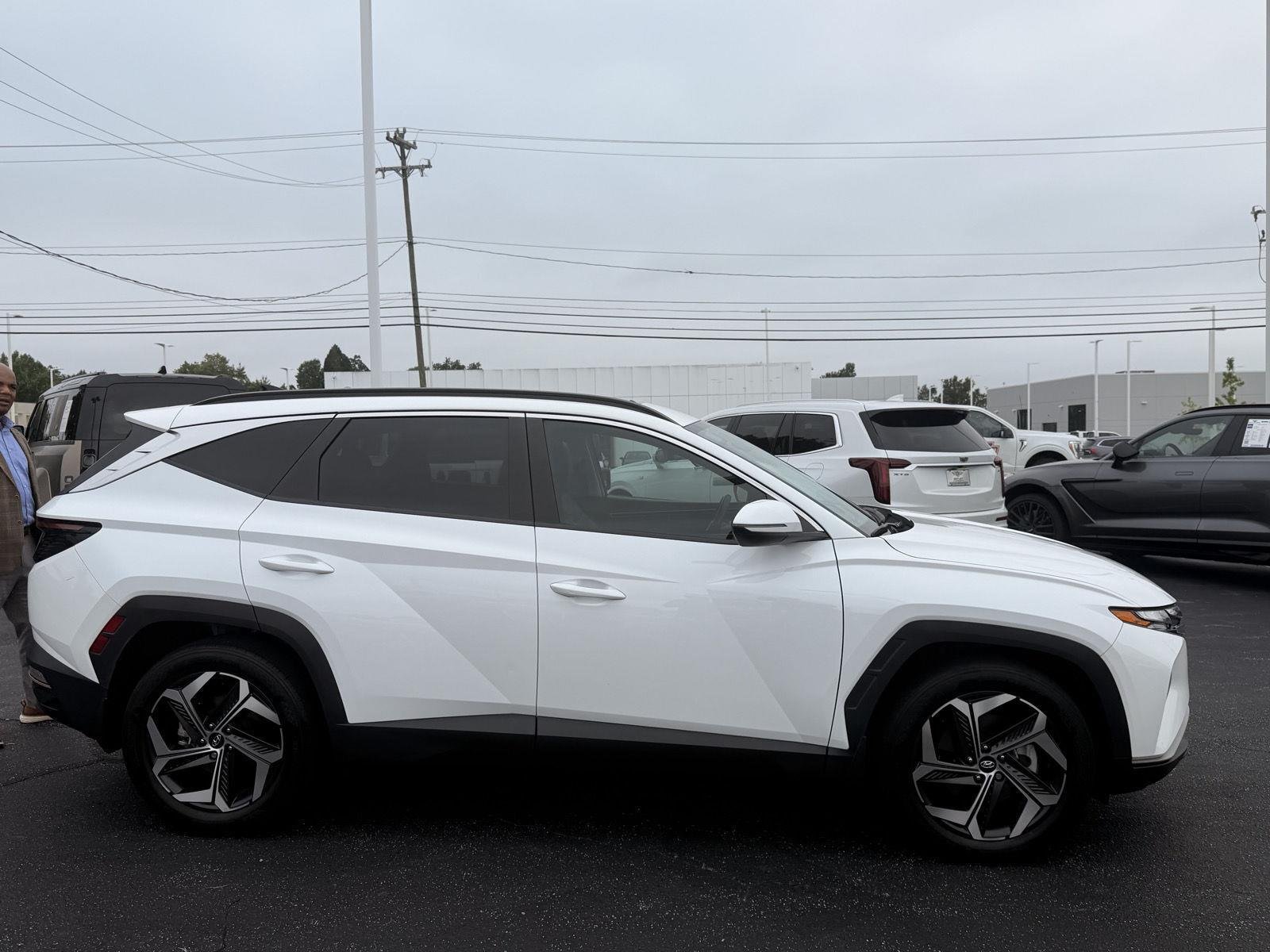 Used 2023 Serenity White Pearl Hyundai SEL image 8