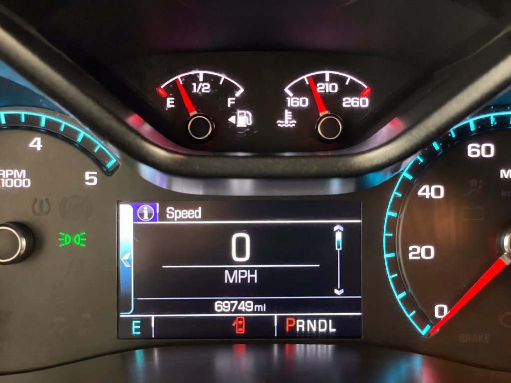 Used 2017 DARK SLATE METALLIC GMC 4WD SLT image 30