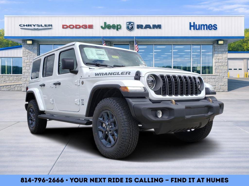 New 2026 Bright White Clearcoat Jeep 85th Anniversary image 1