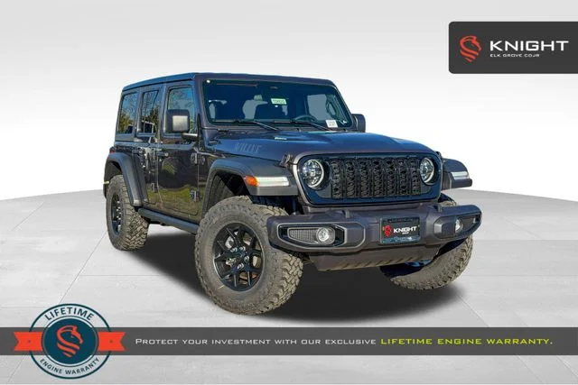 New 2026 Granite Crystal Metallic Clear-Coat Exterior Paint Jeep Willys image 1