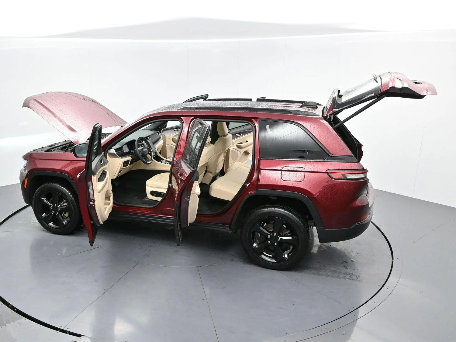 Used 2023 Velvet Red Pearlcoat Jeep Limited image 43