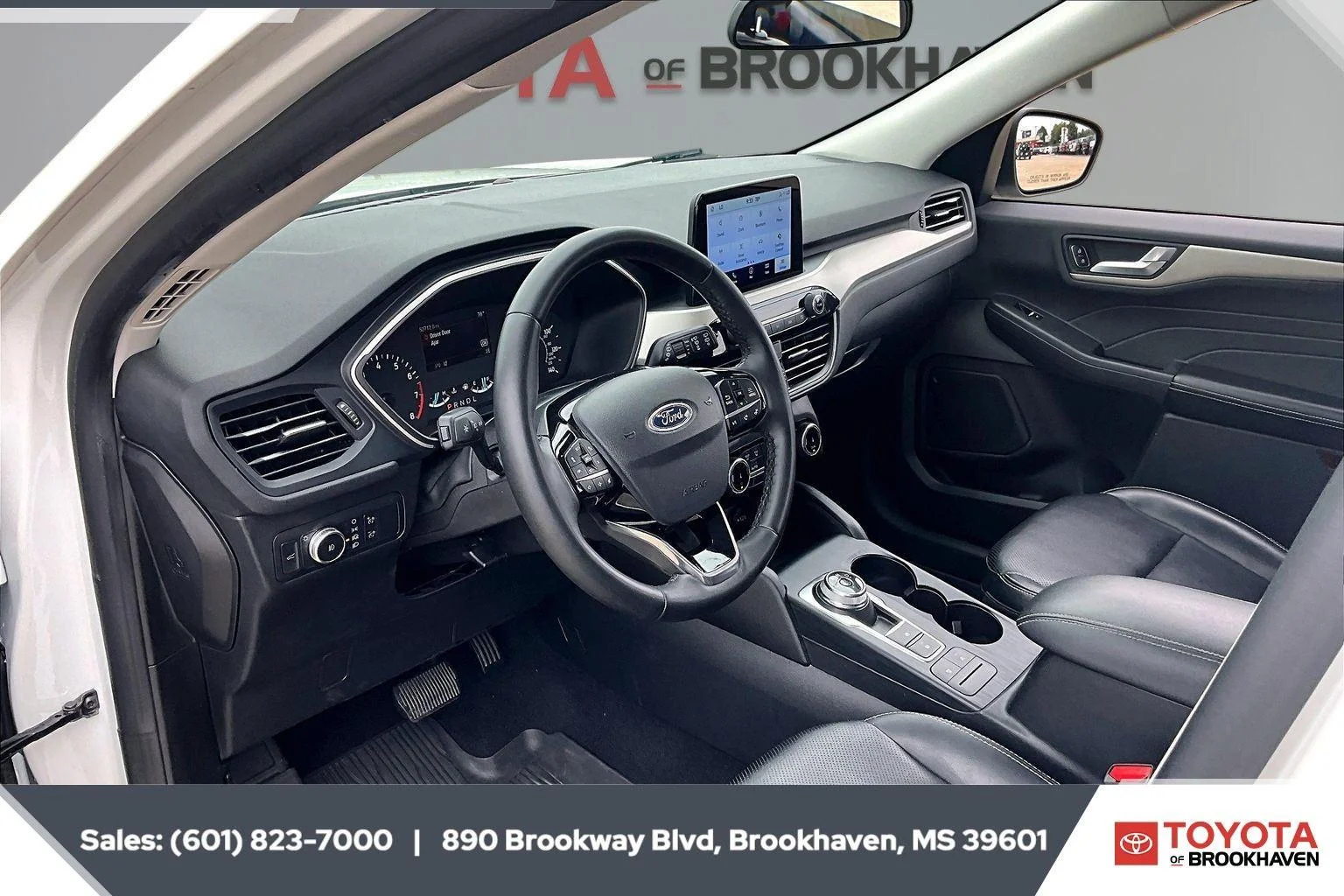 Used 2022 Star White Metallic Tri-Coat ford SEL image 12