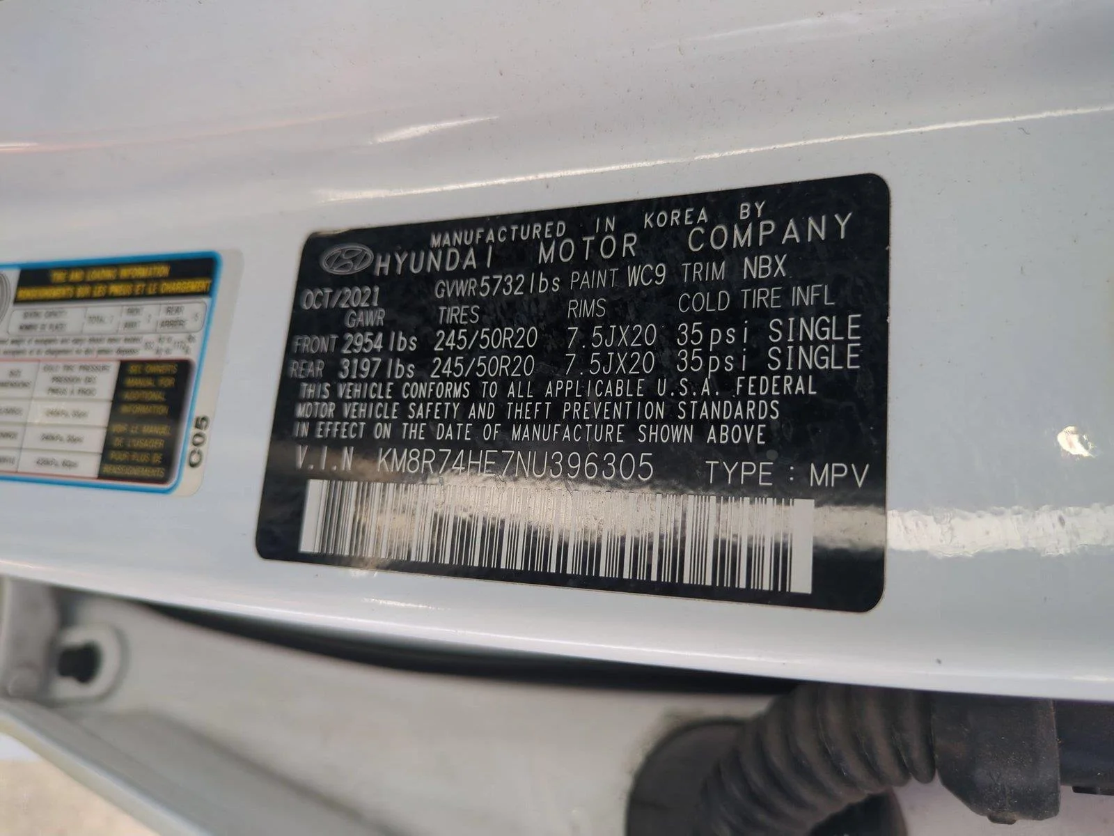 Used 2022 Hyper White Hyundai Calligraphy image 42