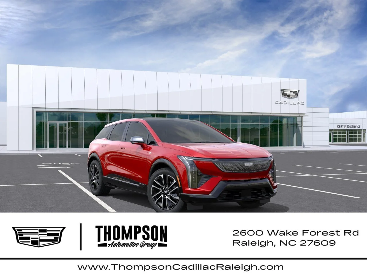 New 2026 Radiant Red Tintcoat Cadillac Sport image 1