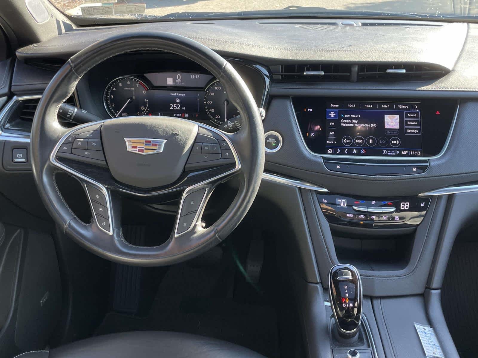 Used 2022 Stellar Black Metallic Cadillac AWD Premium Luxury image 2