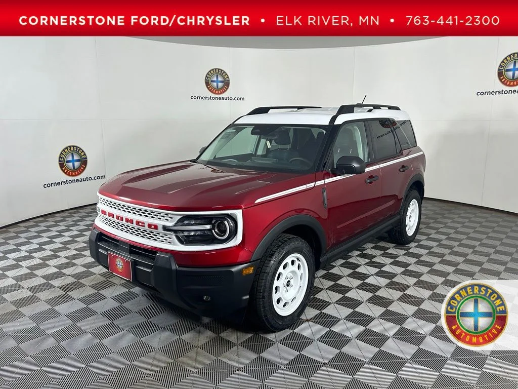 New 2026 Ruby Red Metallic Tinted Clearcoat Ford Heritage image 1