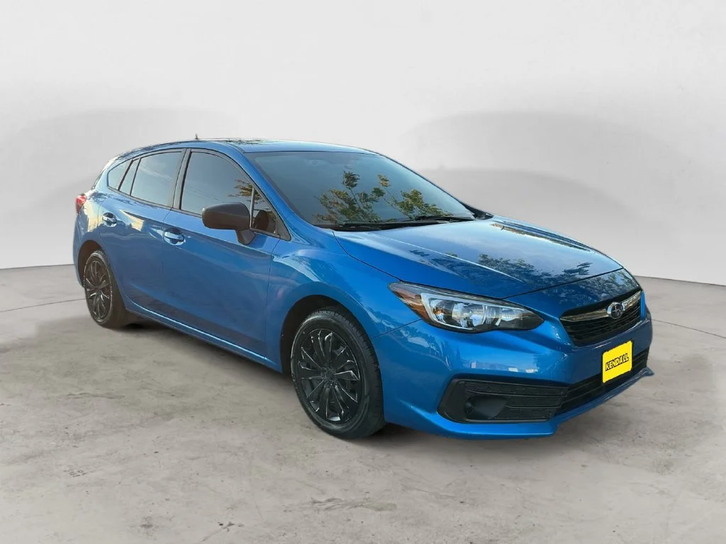 Used 2022 Blue Subaru Base image 3