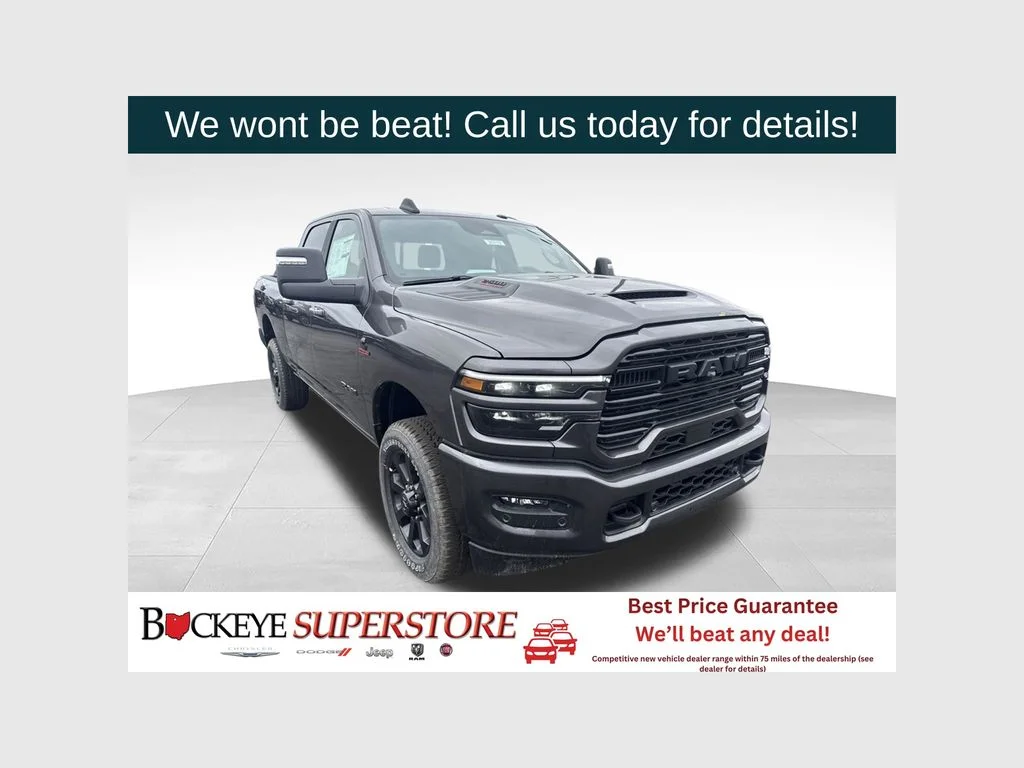 New 2026 Granite Crystal Metallic Clear-Coat Exterior Paint RAM LARAMIE image 1