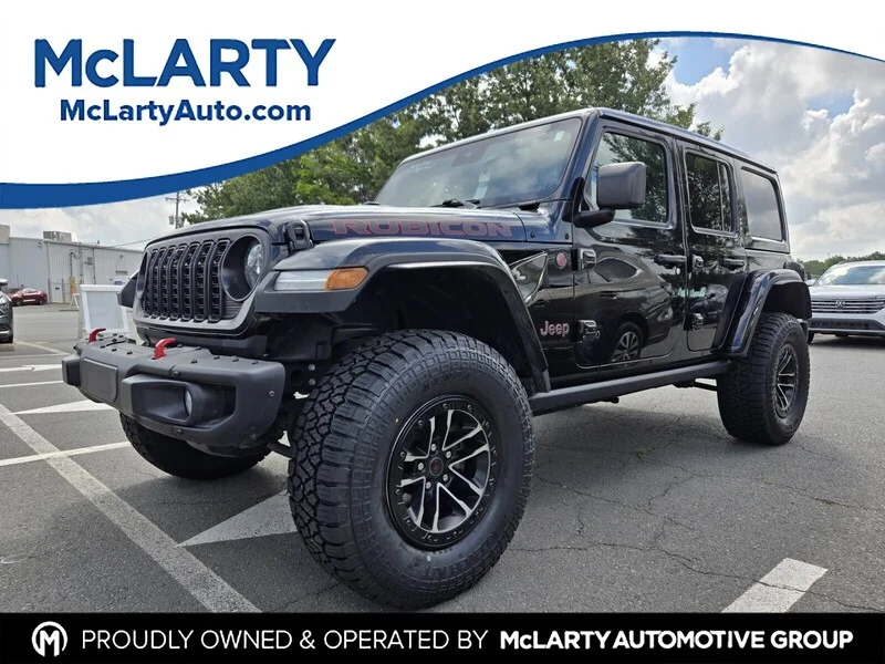 Used 2024 Black Clearcoat JEEP RUBICON X image 1